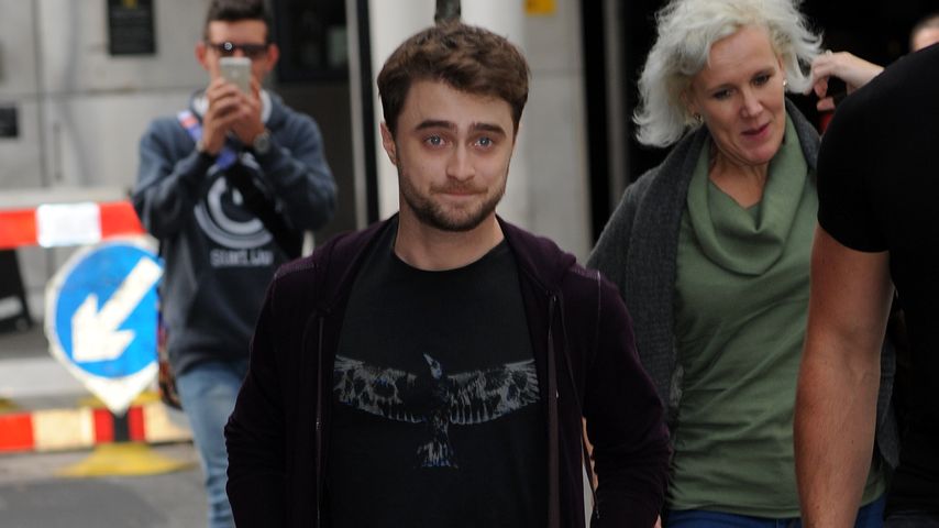 Daniel Radcliffe außerhalb der BBC Studios