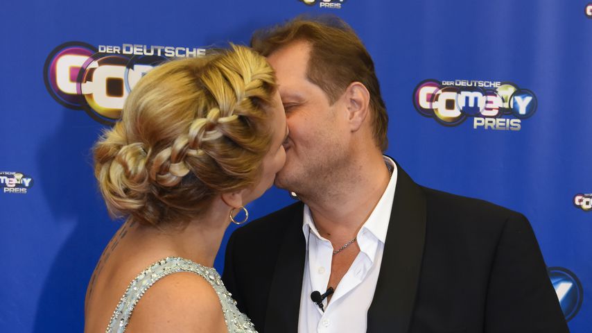 Daniela Karabas und Jens Büchner bei der Verleihung des Deutschen Comedypreises 2016 in Köln