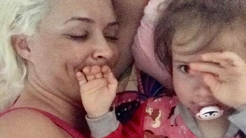 Daniela Katzenberger mit Töchterchen Sophia