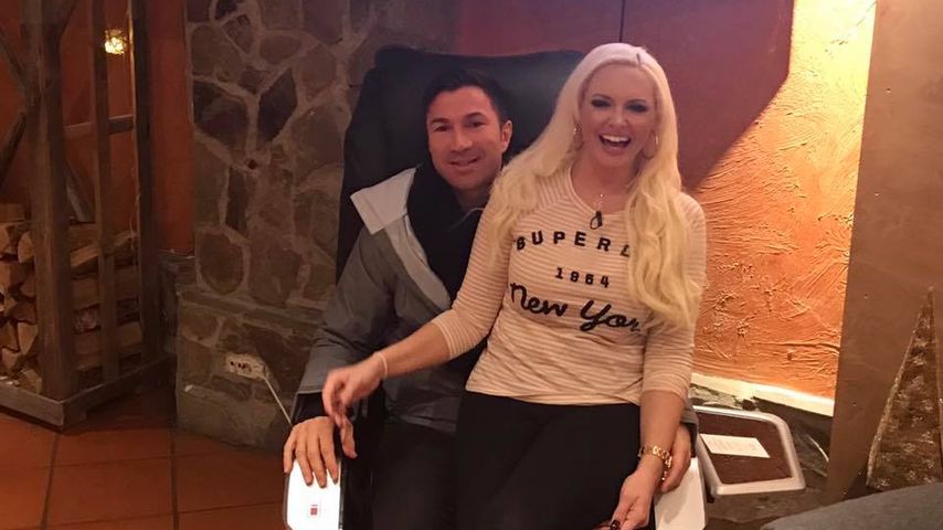Daniela Katzenberger und Lucas Cordalis auf einem im November 2016