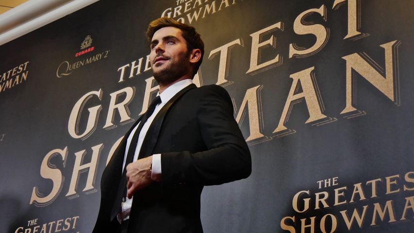 Zac Efron bei der Premiere von "Greatest Showman" in New York