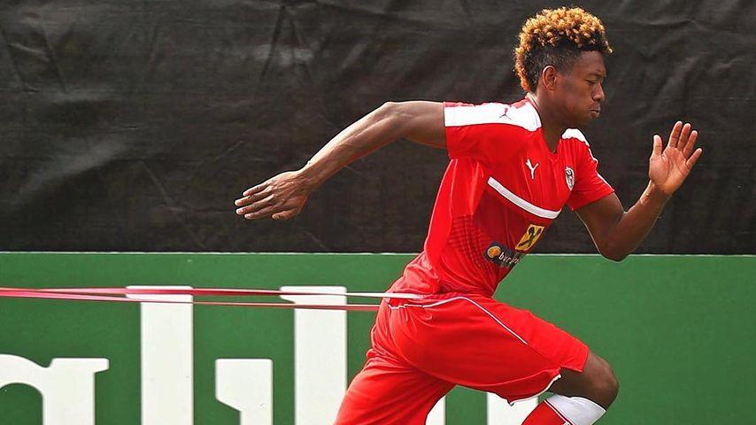 David Alaba beim Training