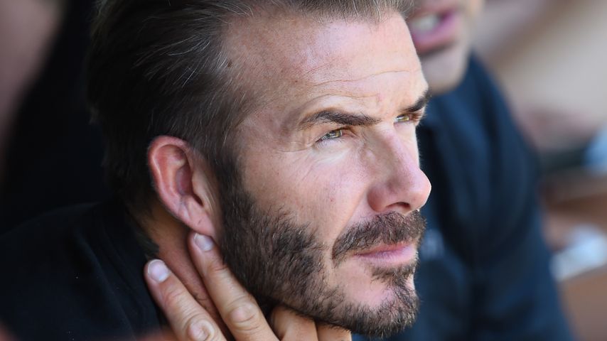 David Beckham beim Spiel der New York Yankees vs. Los Angeles Angels 2016