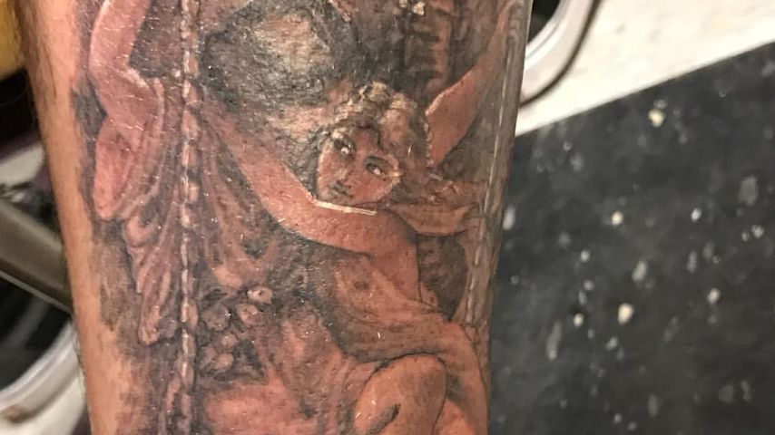 David Beckham zeigt sein neues Tattoo