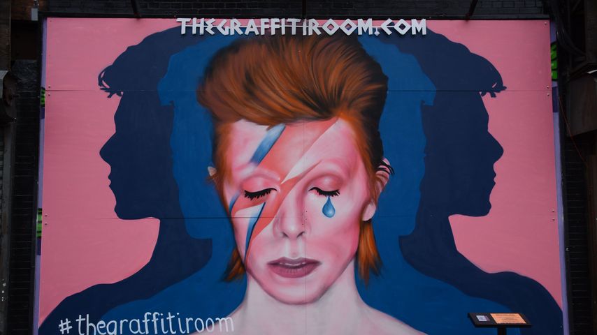 "David Bowie"-Graffiti