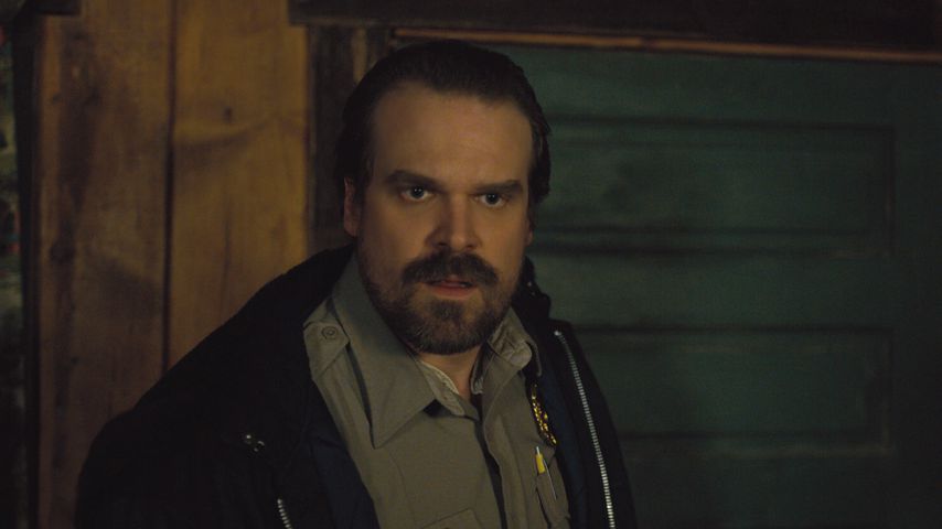 David Harbour in "Stranger Things" Staffel 2