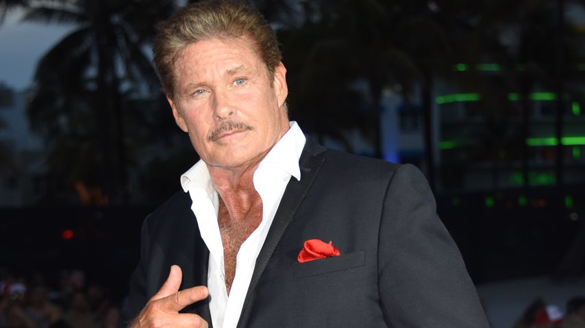 David Hasselhoff bei der "Baywatch"-Premiere in Miami Beach