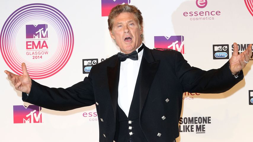 David Hasselhoff, bekannt aus "Baywatch" und "Knight Rider"