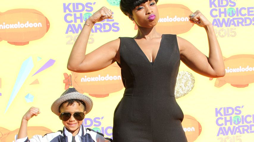 David Otunga Jr. udn Jennifer Hudson bei den 28. Nickelodeon Kid's Choice Awards 2015
