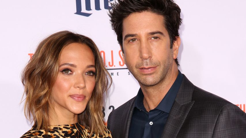 David Schwimmer mit seiner Frau Zoe Buckman