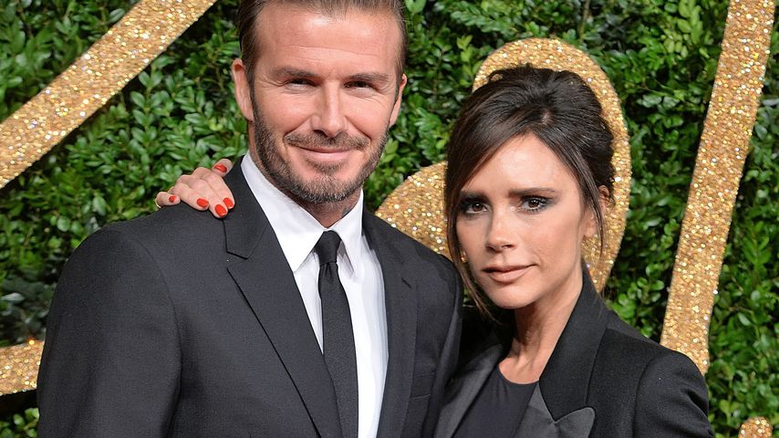 David und Victoria Beckham bei den British Fashion Awards 2015