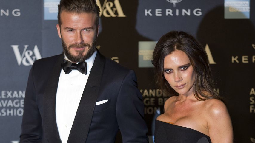 David und Victoria Beckham in London 2015