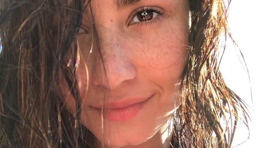 Demi Lovatos Selfie auf Instagram