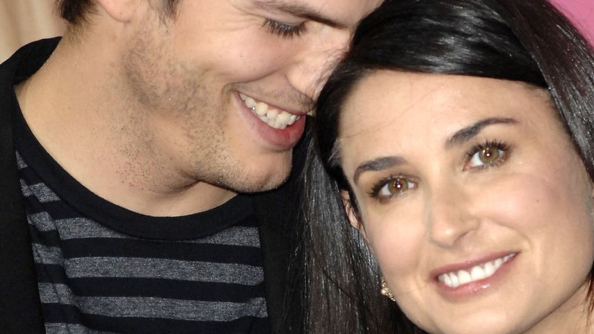 Ashton Kutcher und Demi Moore
