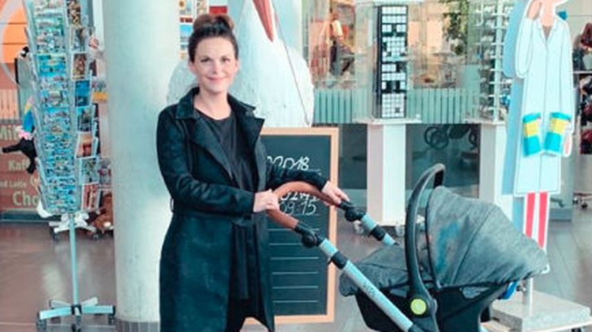 Denise Kappès im Mama-Talk: Baby Ben ist total entspannt