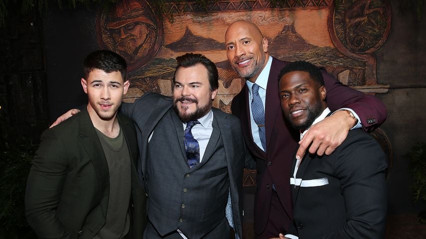 Der "Jumanji: The Next Level"-Cast im Dezember 2017 in Hollywood