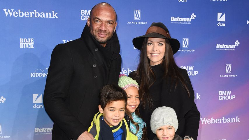 Detlef D! Soost mit seiner Familie bei der Premiere von "Bibi & Tina - Girls Against Boys"