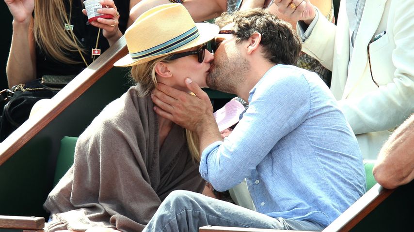 Diane Kruger und Joshua Jackson bei den French Open 2012