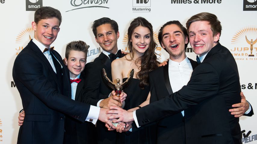 Die "Club der roten Bänder"-Stars beim Jupiter Award