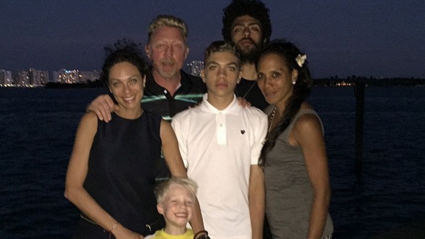 Lilly Becker, Boris Becker, Barbara Becker, Noah Becker und Elias Becker