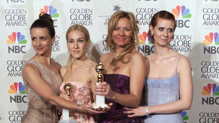 Sarah Jessica Parker, Kim Cattrall, Kristin Davis und Cynthia Nixon 2001