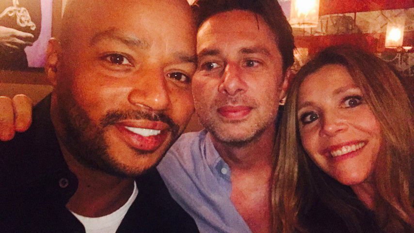 Donald Faison, Zach Braff und Sarah Chalke