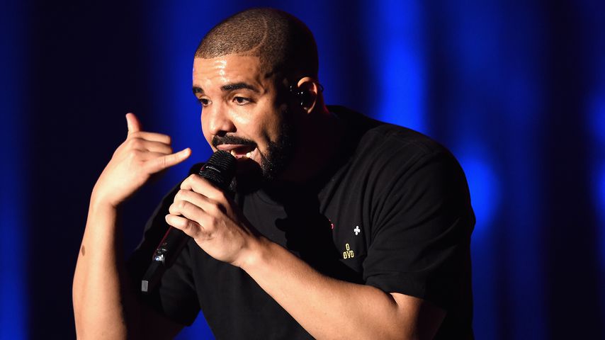 Drake auf der Bühne beim iHeartRadio Music Festival 2016 in Las Vegas
