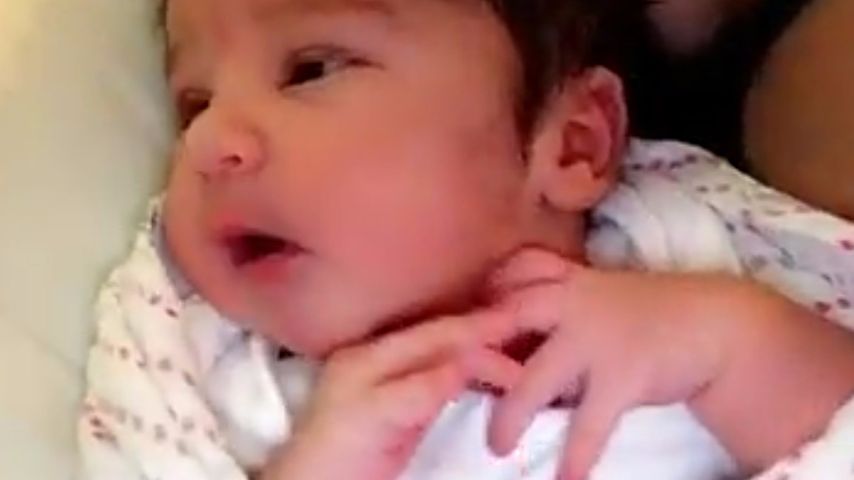 Dream Renee Kardashian kurz nach ihrer Geburt im November 2016