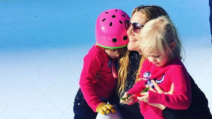 Drew Barrymore mit ihren Töchtern
