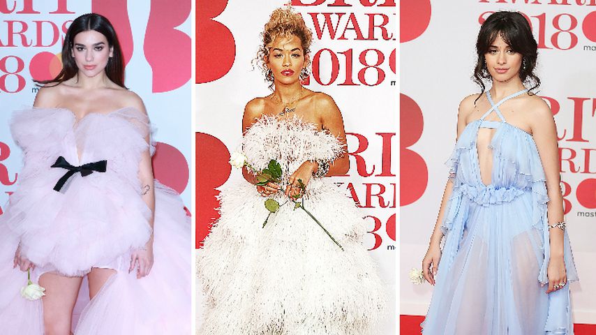 Rosen & Pastell-Farben: Styler-Alarm bei den BRIT Awards!