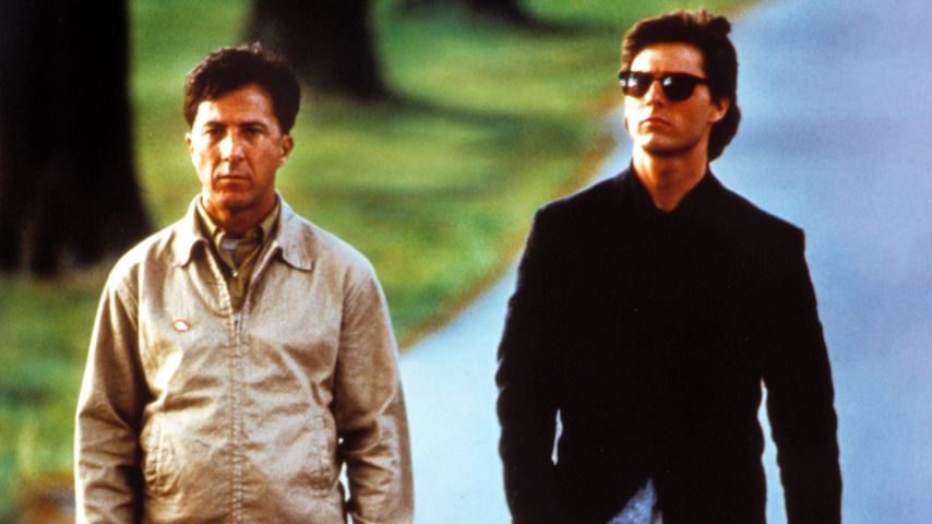 Filmszene aus "Rain Man": Dustin Hoffman (l.) und Tom Cruise