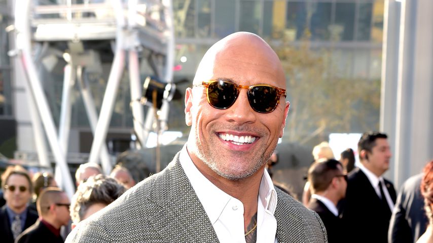 Dwayne Johnson bei der Premiere des Films "Rampage"