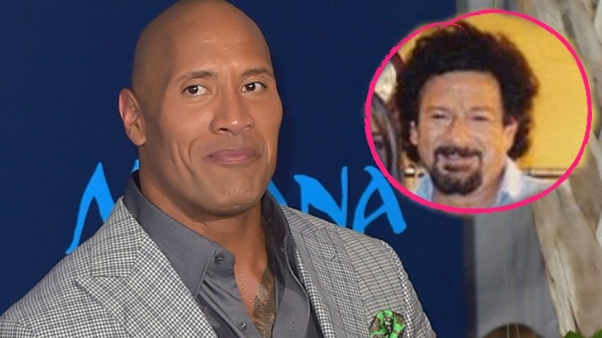 Dwayne Johnson und sein Schwiegervater Sib Hashian