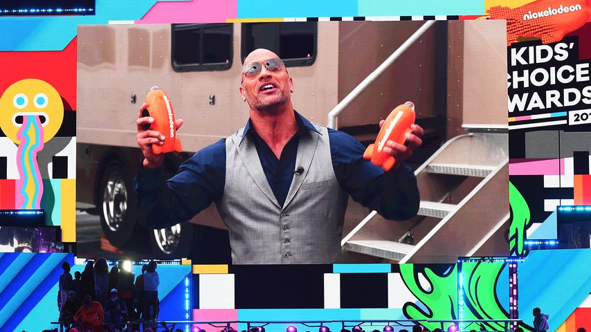 Dwayne "The Rock" Johnson bei den Kids' Choice Awards 2018
