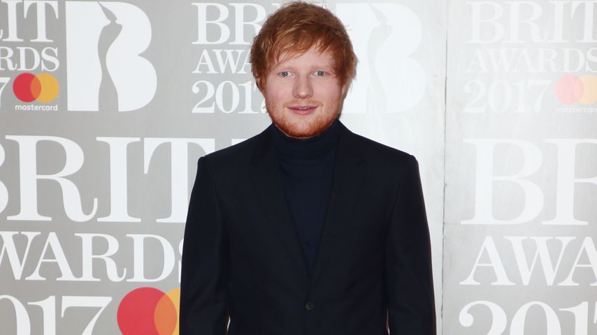 Ed Sheeran bei den BRIT Awards in London 2017