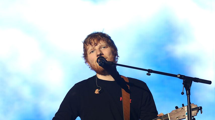 Ed Sheeran bei einem Konzert in Auckland, Neuseeland