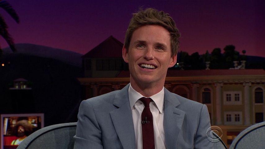 Eddie Redmayne zu Gast in der "The Late Late Show"
