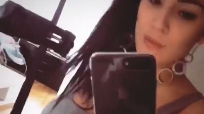 Elena Miras in der 20. Schwangerschaftswoche