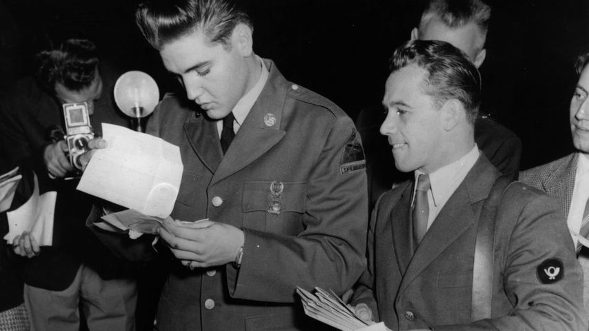 Elvis Presley als US-Soldat in Friedberg
