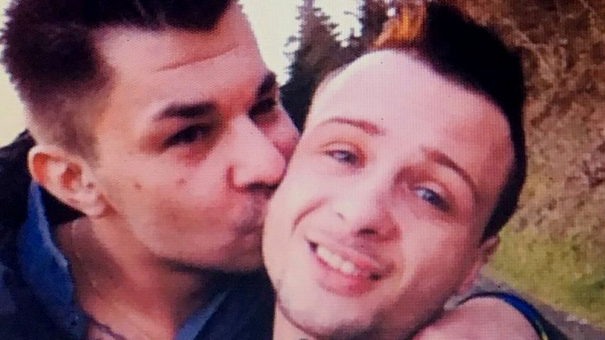 "Das Supertalent"-Kandidat Emil Kusmirek mit seinem Freund Paul