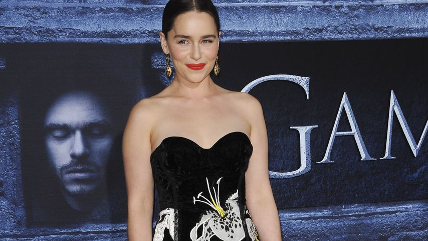 Emilia Clarke bei GoT Premiere