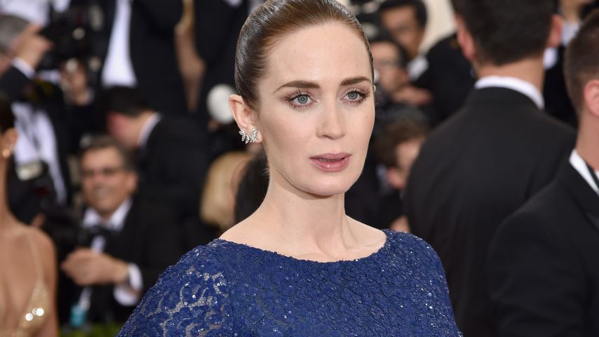 Emily Blunt während ihrer zweiten Schwangerschaft im Mai 2016
