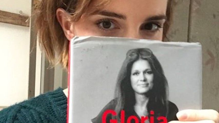 Emma Watson mit Gloria Steinems "My Life on the Road"