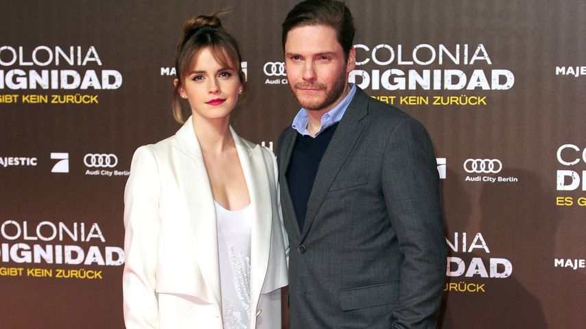 Daniel Brühl und Emma Watson