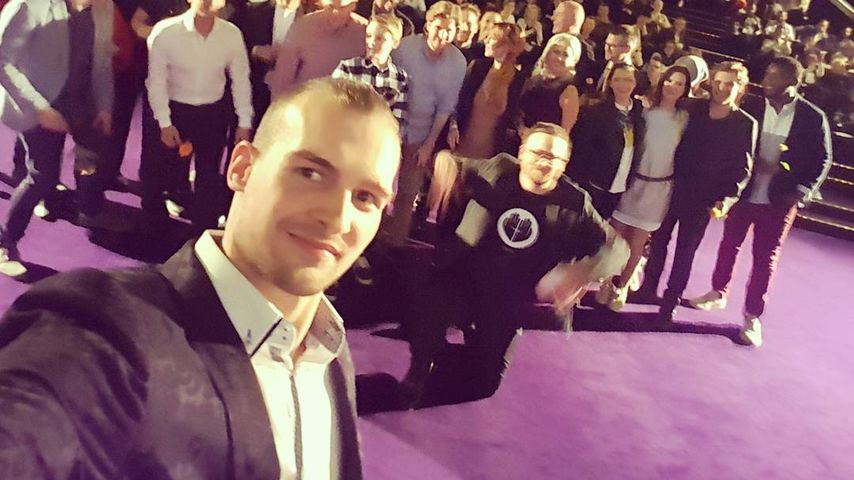 Eric Stehfest bei der Premiere seines Films TRIEB in Berlin