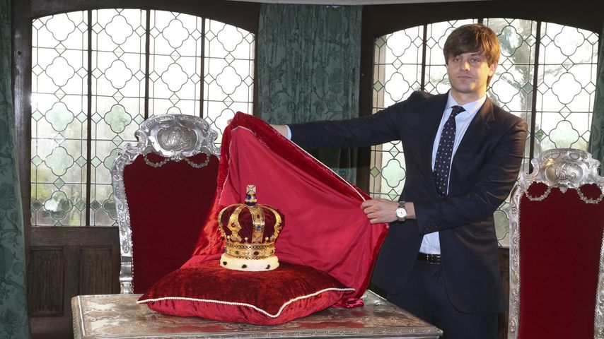 Ernst August Erbprinz von Hannover mit der Krone