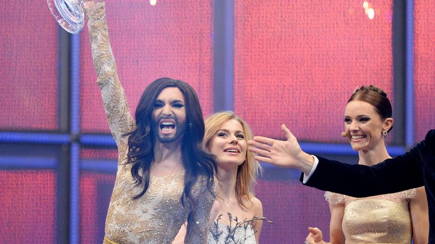 Conchita Wurst beim ESC-Sieg 2014