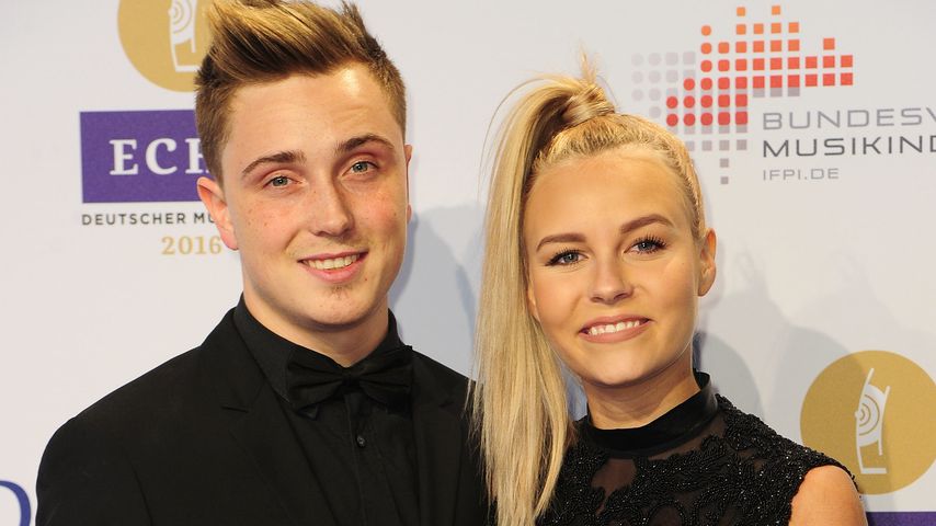 Eugen Kazakov und Dagi Bee bei der Echo-Verleihung