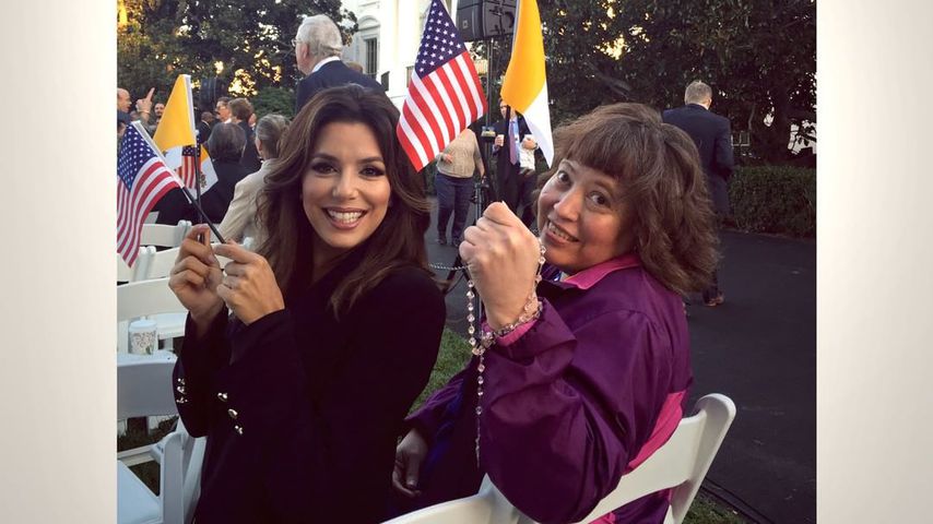 Eva Longoria und ihre Schwester Elizabeth Judina Longoria