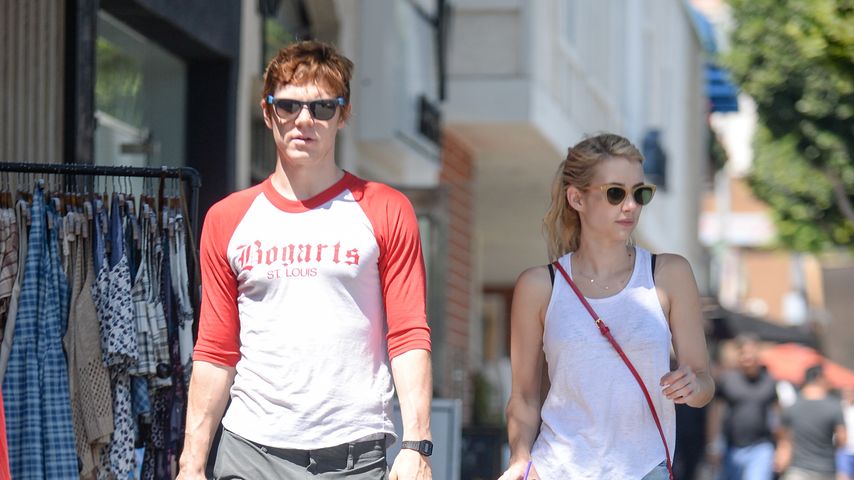 Evan Peters und Emma Roberts in Los Angeles im August 2016
